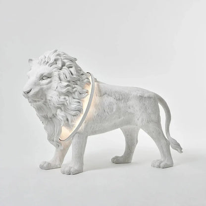 Lion Sculpture Floor Lamp 6