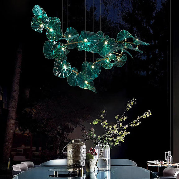Lotus_Leaf_Glass_Chandelier_02