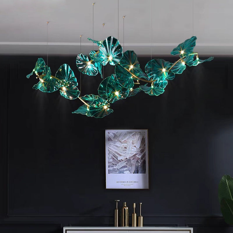 Lotus_Leaf_Glass_Chandelier_03