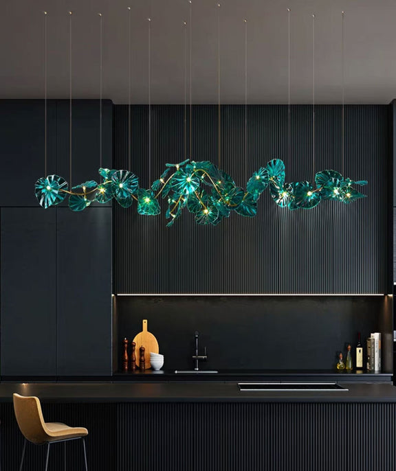 Lotus_Leaf_Glass_Chandelier_07