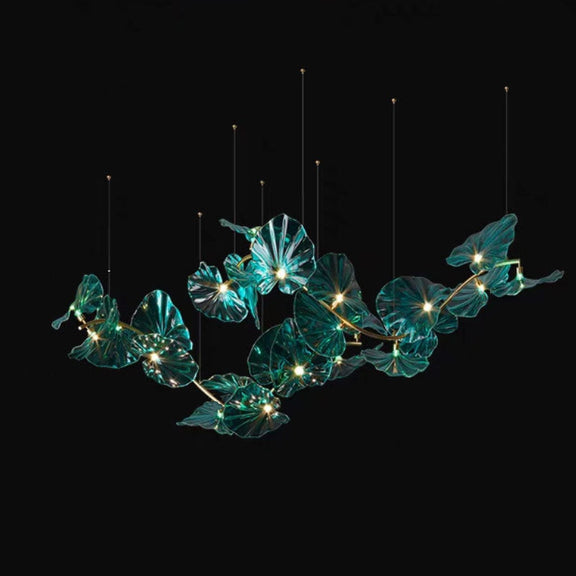Lotus_Leaf_Glass_Chandelier_10