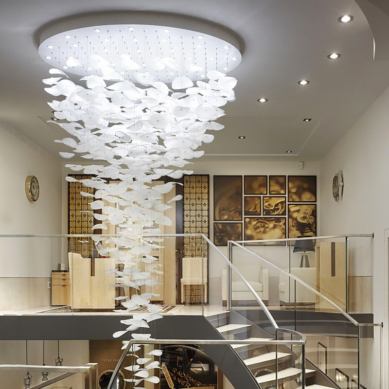 Lotus_Leaf_Stained_Glass_Chandelier_03