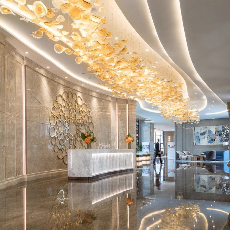 Lotus_Leaf_Stained_Glass_Chandelier_09