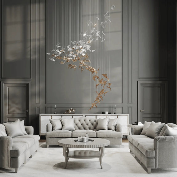 Luxury_Flying_Leaves_Chandelier_2