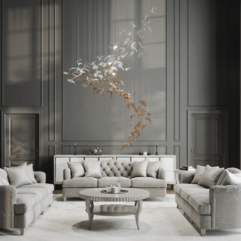 Luxury_Flying_Leaves_Chandelier_2