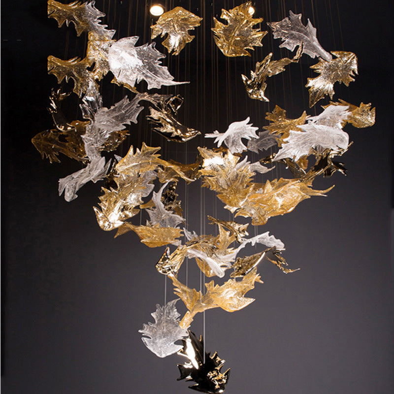 Luxury_Flying_Leaves_Chandelier_9
