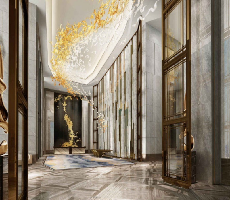 Modern_Glass_Ribbons_Chandelier_10