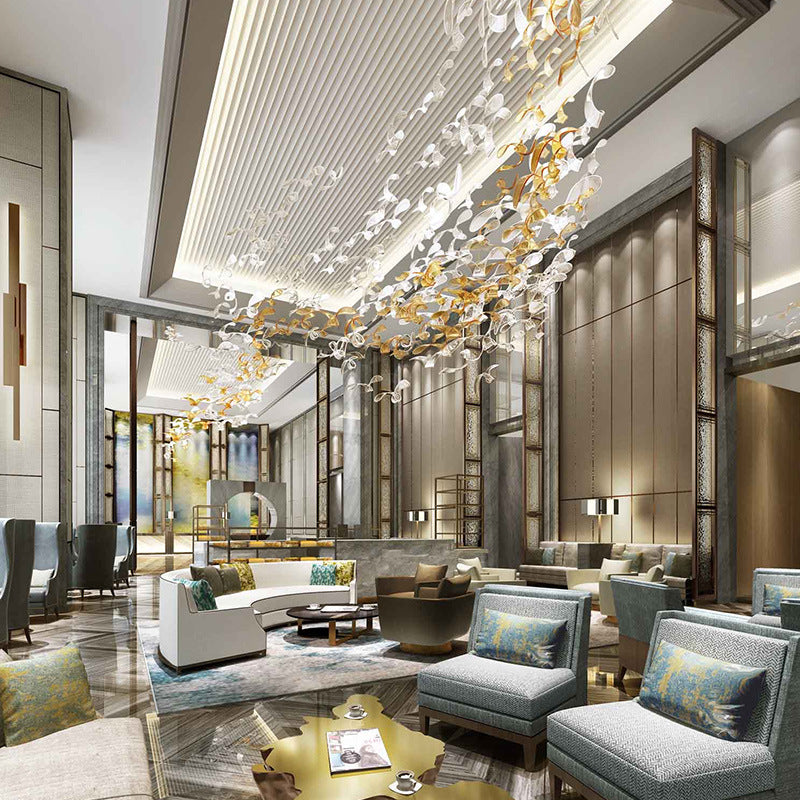 Modern_Glass_Ribbons_Chandelier_6