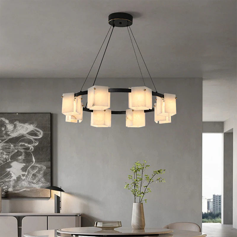 Morvin_Rhombus_Alabaster_Chandelier_10
