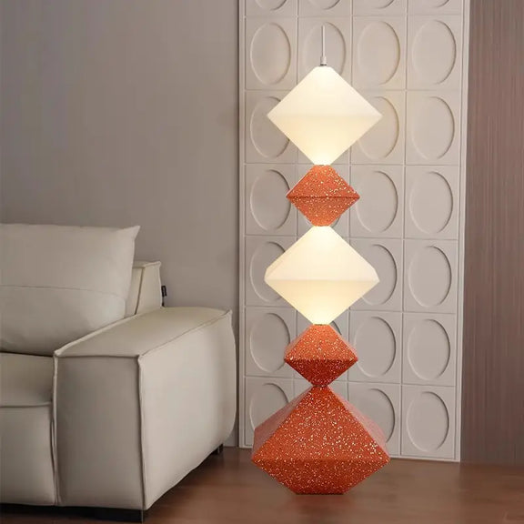 Rhombus Cube Floor Lamp 3