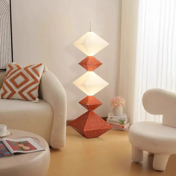 Rhombus Cube Floor Lamp 6