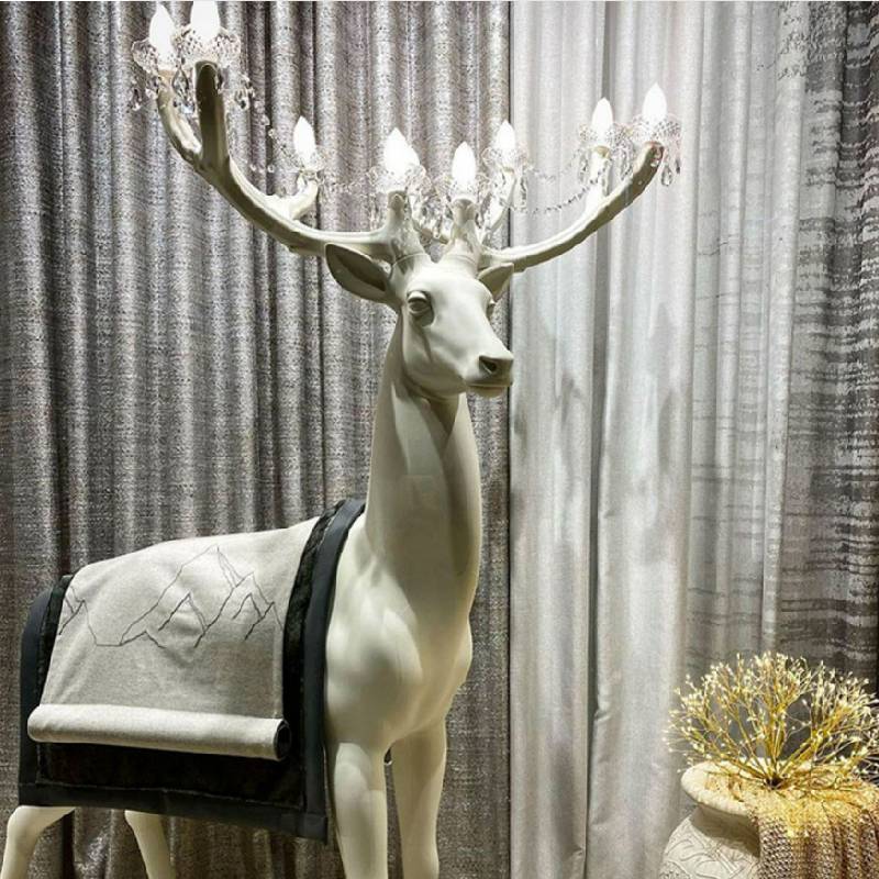 Sika_Deer_Sculpture_Floor_Lamp_7