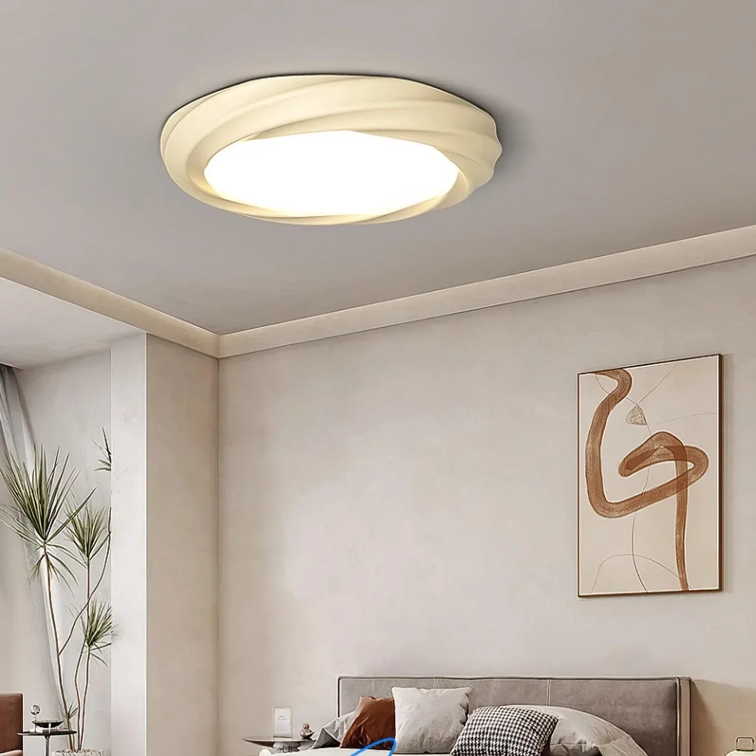 Simple_Cream_Ceiling_Light_10