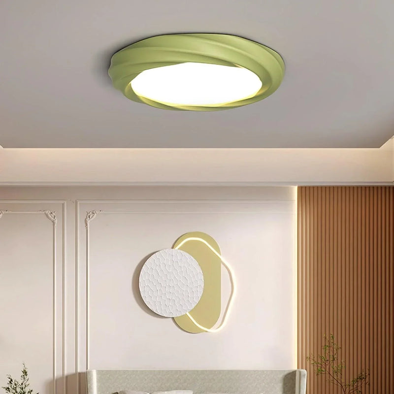 Simple_Cream_Ceiling_Light_4