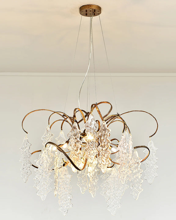 Snow Wave Chandelier 7