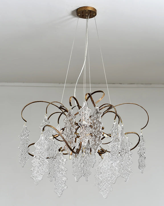 Snow Wave Chandelier 8