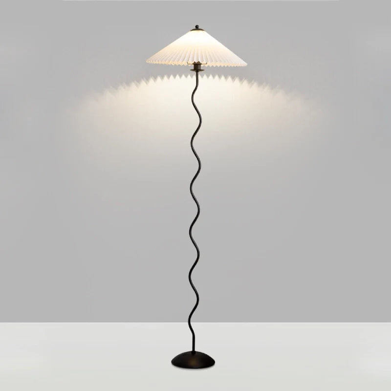 Squiggle Floor Lamp White