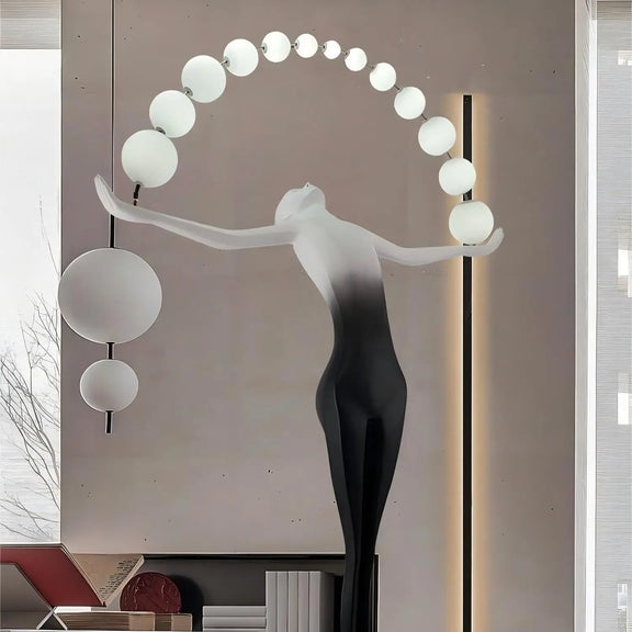 Stretch Sculpture Floor Lamp 3