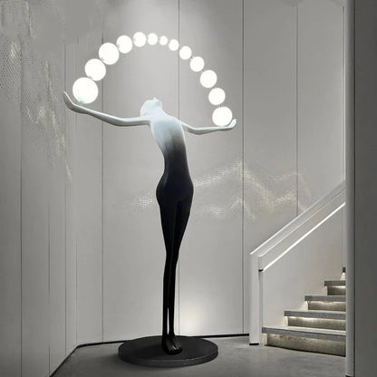 Stretch Sculpture Floor Lamp 6