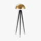 Tripod Mushroom Floor Lamp