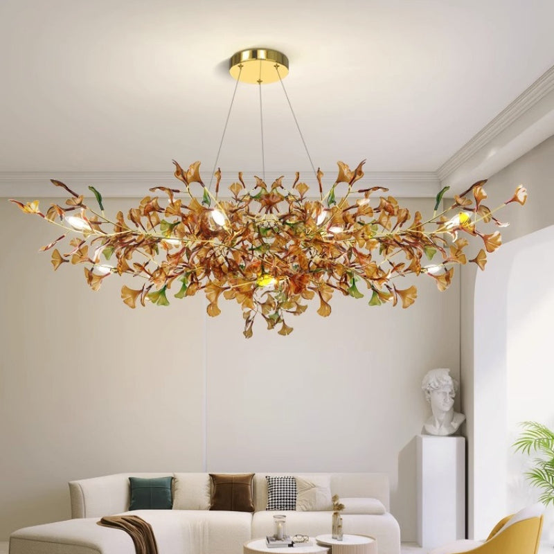 Two-Color_Ginkgo_Leaf_Chandelier_11