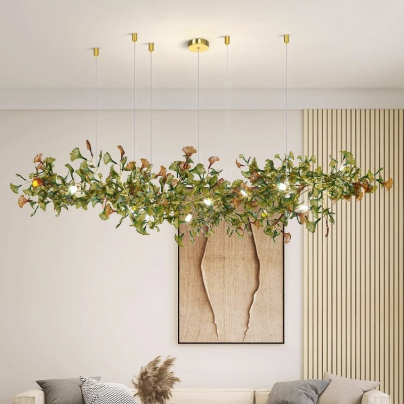 Two-Color_Ginkgo_Leaf_Chandelier_12