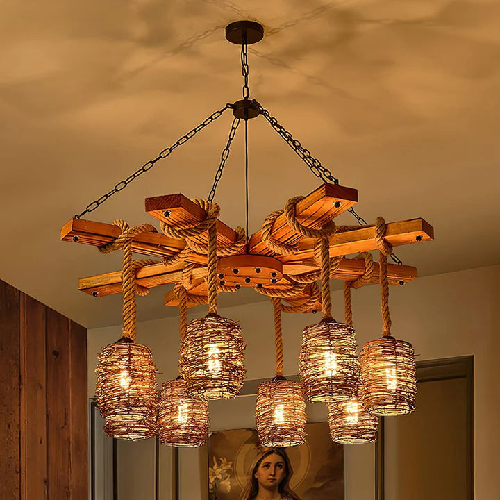 Vintage_Wooden_Chandelier_10