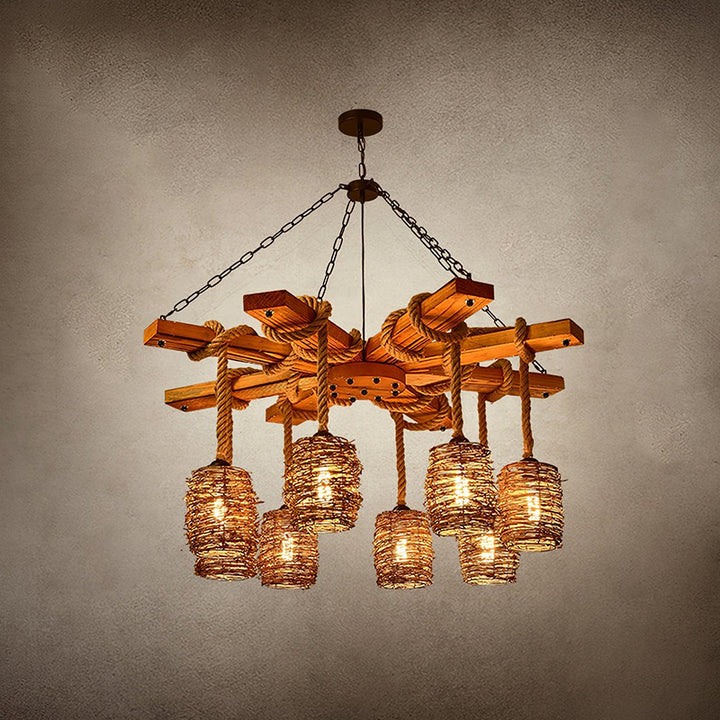 Vintage_Wooden_Chandelier_3