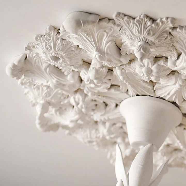 White_Plaster_Chandelier_4