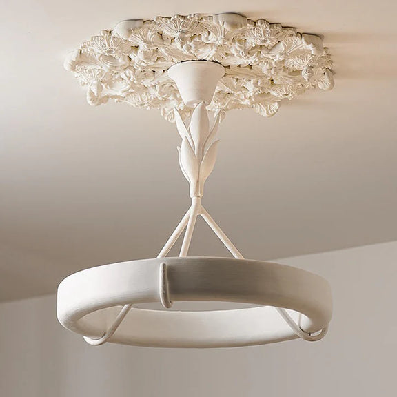 White_Plaster_Chandelier_7