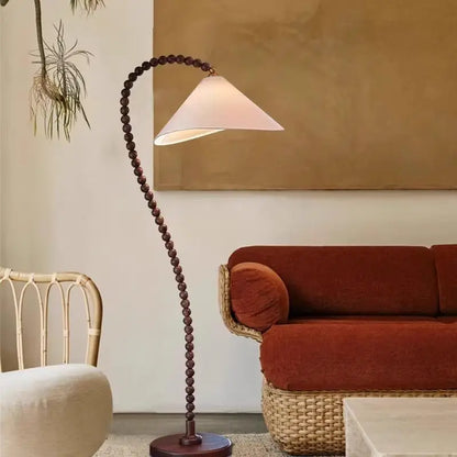 Wood Bead Floor Lamp 5